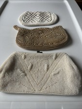 Antique vintage beaded purse lot