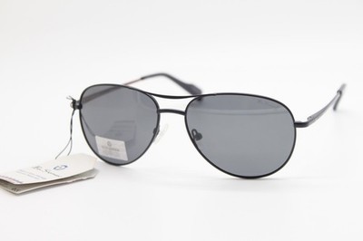 NEW BEN SHERMAN LEO C03 BLACK RED AUTHENTIC SUNGLASSES 56-15