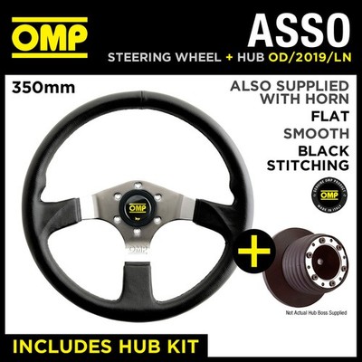 OMP ASSO STEERING WHEEL & HUB COMBO SEAT LEON MK1 ALL 01-06