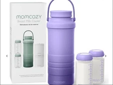 MOMCOZY Portable Breast Milk Cooler- Purple