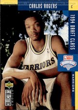 1994 Carlos Rogers Upper Deck NBA Card # 416