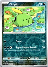 Pokemon TCG SV07: Stellar Crown Gulpin 091/142 Common Reverse Holo