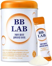 BB LAB Collagen Glutathione White, Low Molecular Korean Stick Supplement, Fis...