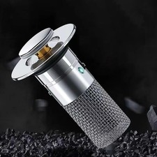 Sink Stopper Hair Catcher Bathroom Pop Up Sink Drain Strainer Filter Plug