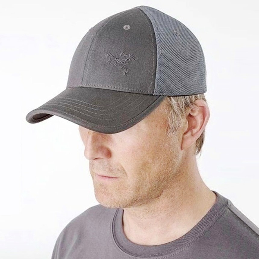 ARCTERYX 2015 GEN 1 LEAF BAC CAP 14793 NV WOLF Flexfit Stretch