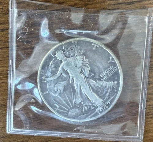 1942 Walking Liberty Half Dollar 90% Silver US Coin Circulated