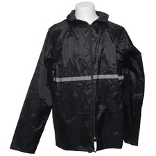 Regenjacke, Unisex (Erwachsene), Größe: M, Grau, Polyester #oG6