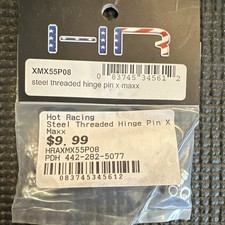 Hot Racing Traxxas X-Maxx Stahlgewinde Scharnierstift 1/10 für Traxxas XMX55P08