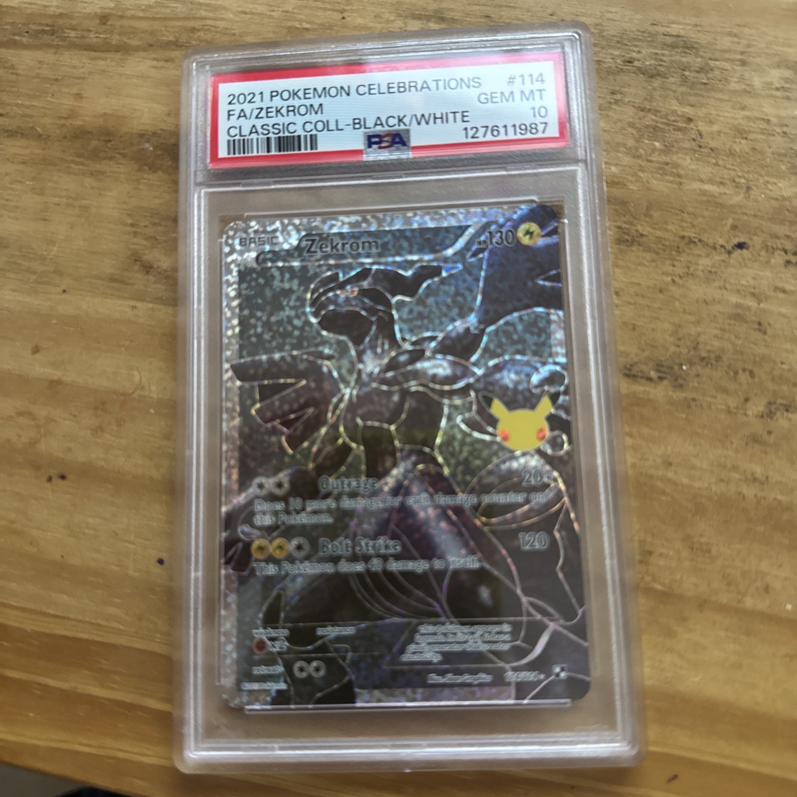 Zekrom #114 2021 Pokemon Celebrations Classic Collection PSA 10 Gem English