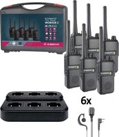 Albrecht Tectalk Worker 3 29827 PMR Radio Set of 6 Radio of 6