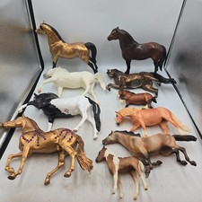 Lot of 10 Breyer Reeves Horse Figures - READ DESCRIPTION