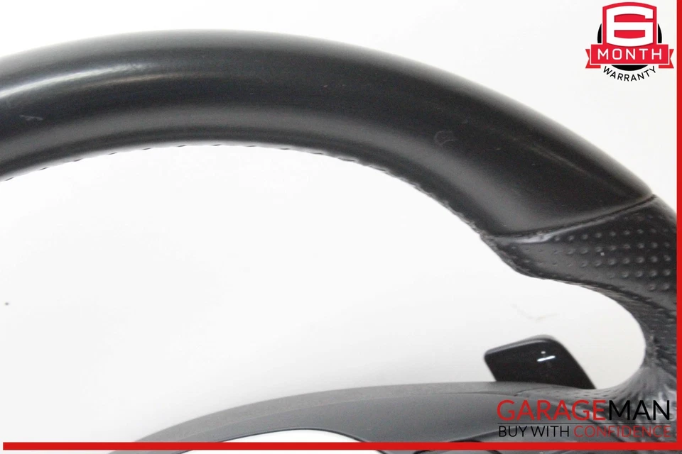 12-18 Mercedes W212 E250 E350 Steering Wheel Black w/ Paddle Shifters OEM - Image 4 of 4