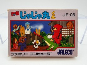 NINJA JAJAMARU-KUN Japan Famicom with Box & Manual US Seller FC0530