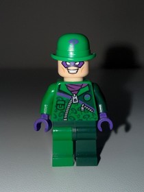 LEGO The Riddler Minifigure Zipper Outfit Super Heroes 76012