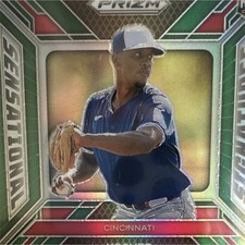 2024 Panini Prizm Sensational Signatures Yosver Zulueta Reds SS-YZ Auto RC