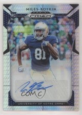 2019 Panini Prizm Draft Picks Hyper 43/75 Miles Boykin #144 Auto w6g