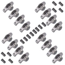 17-4ph Stainless Steel Roller Rocker Arms Set 1.65 Ratio 716 Silver 0245502