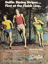 Dolfin Ad                      Dolfin Racing Stripes...First at the Finish Line