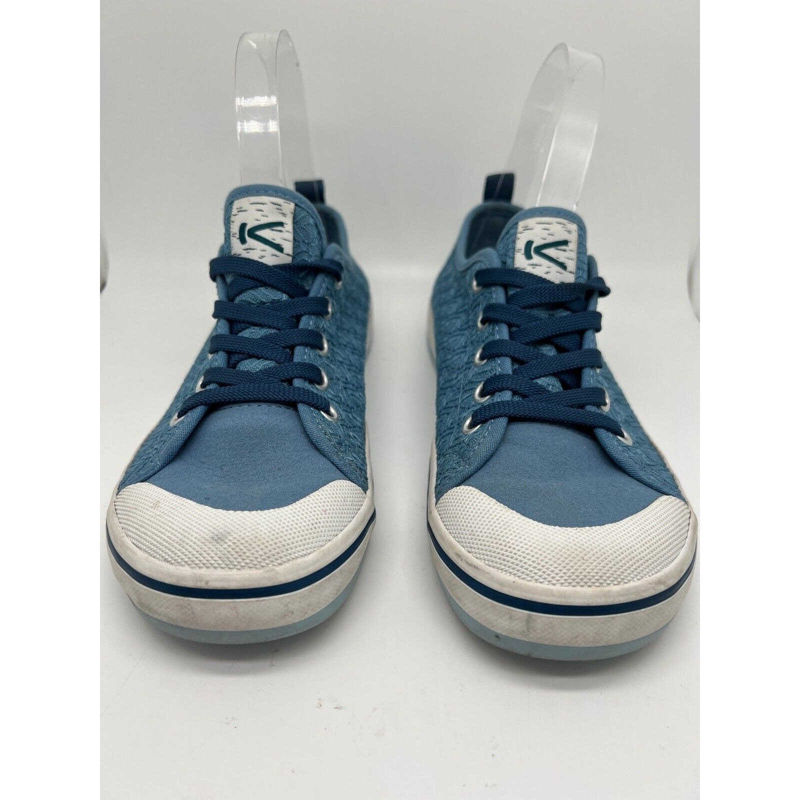 Keen Shoes Donna Elasa Sneakers all'uncinetto 1018304 Blu Tessuto Stringate Taglia 6 5