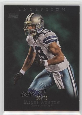 2011 Topps Inception Green 26/75 Miles Austin #42 4g8