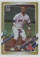 2021 Topps Gold Foil Michael Chavis #491 0b3