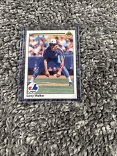 1990 Upper Deck #466 Larry Walker Rookie