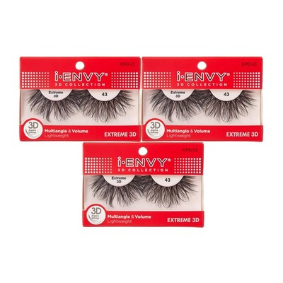 3D Collection Multi-Angle Volume Lightweight Extreme Lashes (KPEI43)