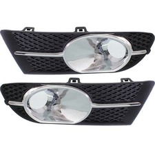 Fog Light Trim Set For 2012-2017 Buick Verano Left Right W Fog Light Hole 2pc Fog Light Trim Set For 2012-2017 Buick Verano Left Right W Fog Light Hole 2pc