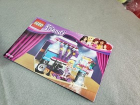 Lego Friends 41004 Stephanie's Rehearsal Stage, Pre-owned, Complete with book