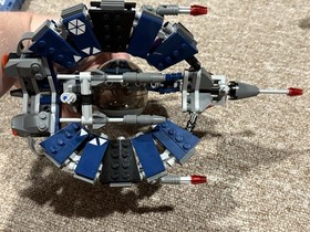 LEGO Star Wars 8086 Droid Tri-Fighter Retired 2010 Rocket Droids Loose