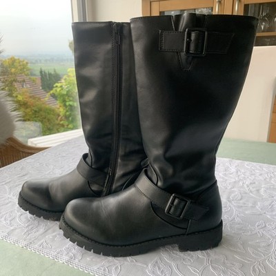 Bikerstiefel NEXT Gr. 37 Winterstiefel Stiefel Biker Boots Warm mit RV -sehr gut