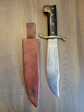 NICE! WWII Collins Legitimus V44 Bowie Knife w/Sheath