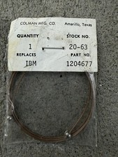 IBM SELECTRIC TYPEWRITER CARRIER RETURN CABLE (TAN) thumbnail