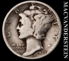 1939-P Mercury Dime — photo from another recent sale