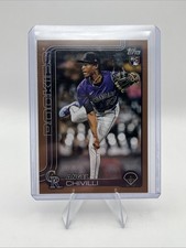 2025 Topps Series 2 - Angel Chivilli #370 Gold /2025 (RC)