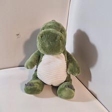 Carter's Just One You Green Dinosaur White Ribbed 9