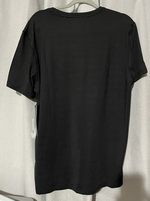 RBX Performance Men's Lightweight Breathable Black Short Sleeve T-Shirt Size L