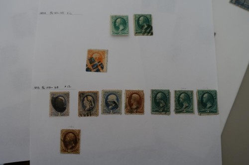 United States USA Stamp Collection Useful Early Ranges from 1862-66 Onwards - Picture 4 of 24