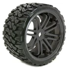 Sweep Terrain Crusher Belted Tyre 17mm Wheels 1/4 Offset (pr) SRC0002B
