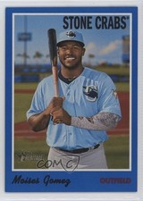 2019 Topps Heritage Minor League Edition Blue /99 Moises Gomez #4 1lq2