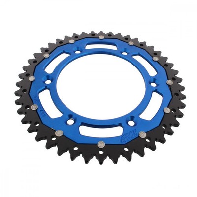 Kettenrad Alu blau 46-Zähne 520-Teilung für KTM EXC 620 LC4 Dakar Competition 19