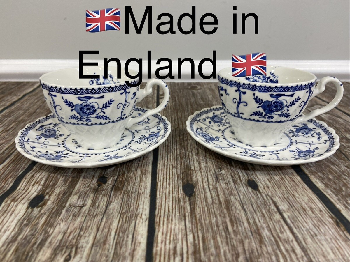 Vintage Johnson Brothers INDIES Tea Cup and Saucer Ironstone ~Set