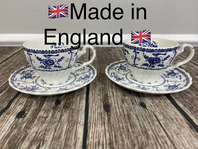 Vintage Johnson Brothers INDIES Tea Cup and Saucer Ironstone ~Set