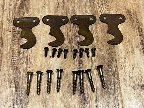 Set of Vintage Singer Treadle Sewing Machine Drawers Frames Hardware - Picture 3 of 23