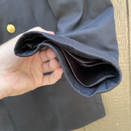 Giacca marina Brema Bowden uomo semi foderata doppiopetto blu navy taglia 43 - Foto 5 di 9