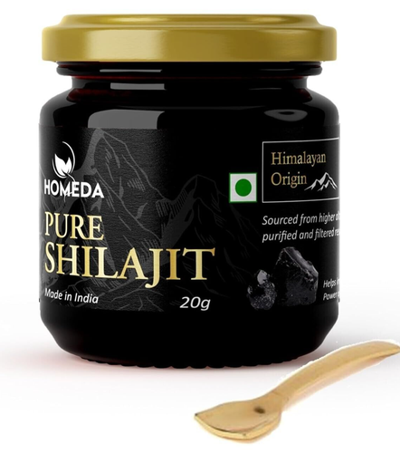 Shilajit Résine 100% Ayurvédique - Neuherbs - 20g - Purifié Himalaya - Complément Alimentaire