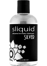 Sliquid Naturals Silver Silicone Vegan Intimate Lubricant