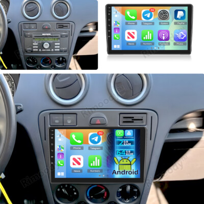 9'' Carplay Android 15 Autoradio GPS Nav Carplay Für Ford Fusion 2006-2012 2+64G