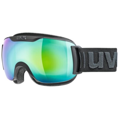 Uvex Downhill 2000 S FM Ski Snowboard Goggles Black/Green for sale
