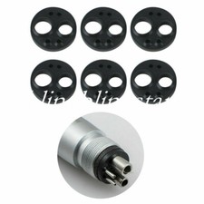 50 Pcs Dental Handpiece Cushion Rubber Seal Gasket For High/Low Speed 2/4/6 Hole
